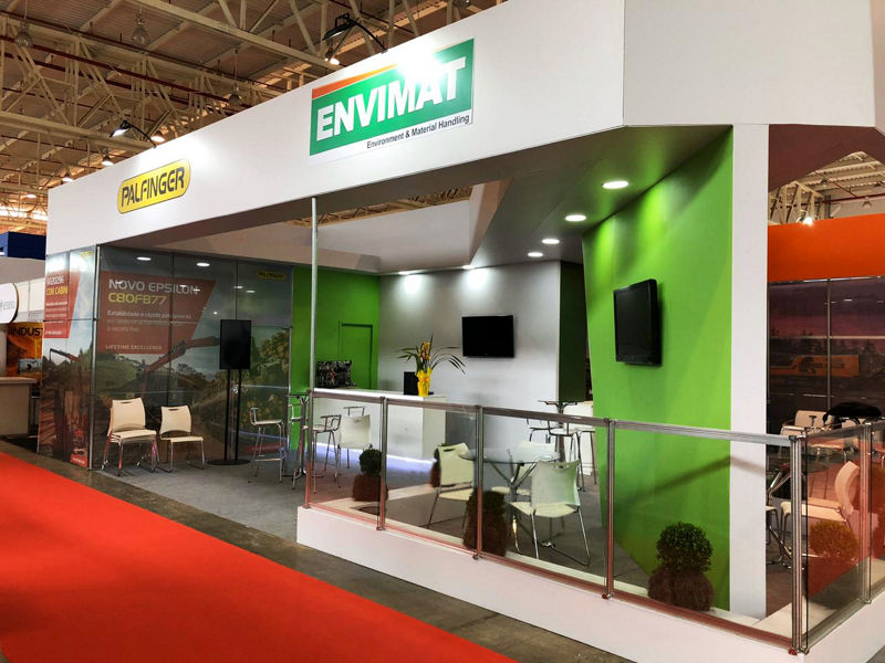 PALFINGER e Envimat na 3ª Feira Lignum Latin America